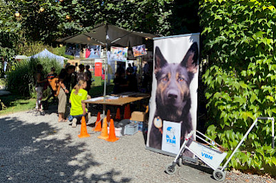 Märitstand unserer Schule am Generationenfestival Thun